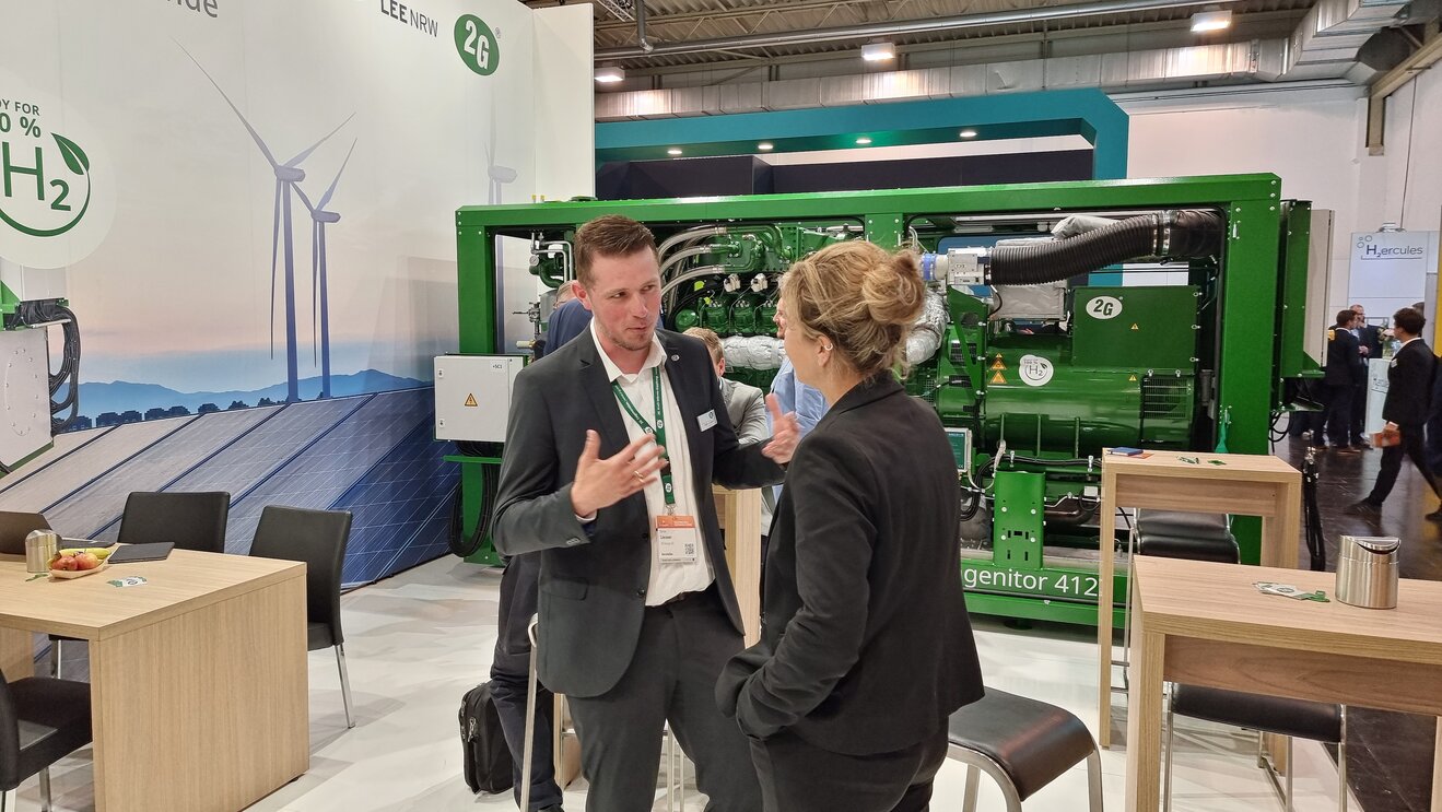 Successful trade fair appearance at the E-World
