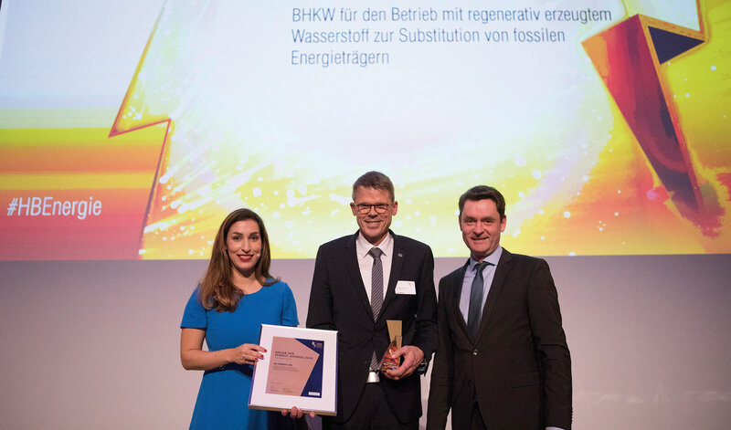 Christian Grotholt riceve il premio Energy Award